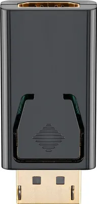 Produktbild von Goobay HDMI/DP Adapter, HDMI FM, DP M, Schwarz