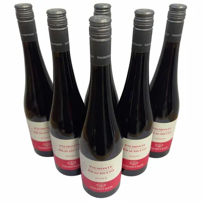 Produktbild von „Nivasco“ Brachetto Piemonte DOC 2024 – 6 x 0,75 L – Vinchio Vaglio – Piemont