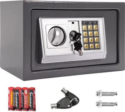 Produktbild von Elektronischer Safe Dunkel-Grau 20x31x20cm