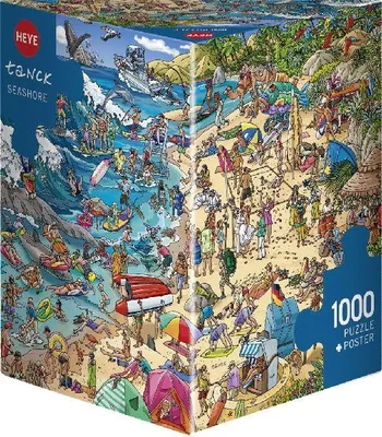 Produktbild von Heye Puzzle Seashore, 1000 Teile, 1000 Stück(e), Kunst