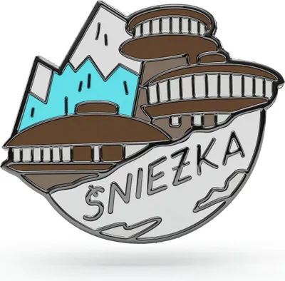 Immagine prodotto di Spilla PINETS Collezione Montagne polacche Spilla Śnieżka