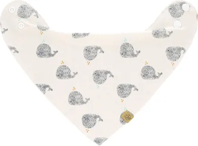 Produktbild von Laessig Little Water Bandana Wal | süße Lätzchen