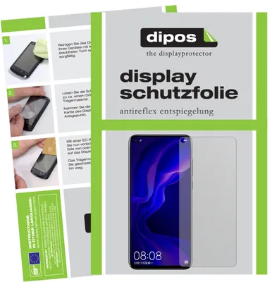 Produktbild von 2+2x Schutzfolie für Huawei Nova 4 matt Displayschutzfolie Folie Display Schutz