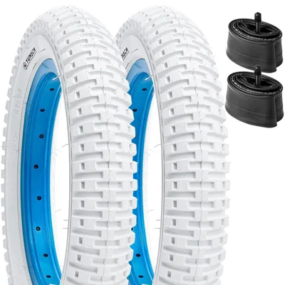 Productafbeelding van Set van 2 Kinderfietsbanden en Binnenbanden 12 1/2 inch