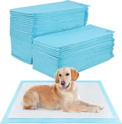 Obrázok produktu pre Hygienické podložky pre psov 60 x 90 cm, 50 kusov, 5 vrstvové, rýchloschnúce, pre psa