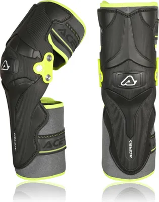 Zdjęcie produktu dla Ochraniacze kolan Acerbis X-Strong, czarny/żółty, jeden rozmiar