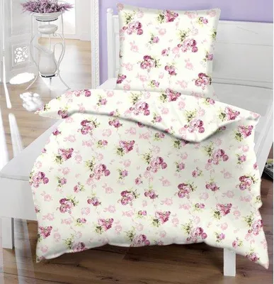 Obrázok produktu pre Sada posteľnej bielizne Famanu, 135 cm x 200 cm - vzor ruží