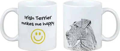 Obrázek produktu pro Irský teriér – hrnek s motivem psa, veselý hrnek pro milovníky psů, personalizovaný dárek od značky Art-Dog