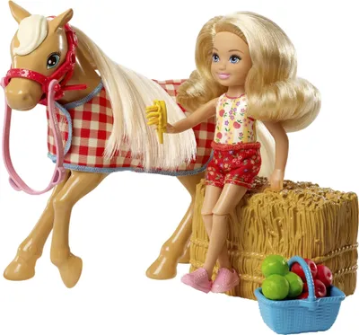 Produktbild von Barbie "Spaß auf dem Bauernhof" Chelsea und Pony