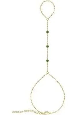 Imagen del producto de Pulsera dorada ajustable para mujer, con circonitas cúbicas, joya de moda, regalo ideal para mujeres