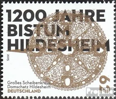 Produktbild von Briefmarken BRD (BR.Deutschland) 2015 Mi 3137 (kompl.Ausg.) postfrisch Bistum Hildesheim