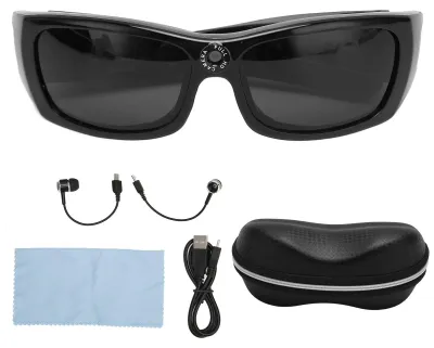 Image de Lunettes intelligentes - Lunettes de soleil Bluetooth avec caméra 1080P - Pour hommes et femmes