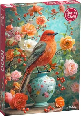 Produktbild von CHERRY PAZZI Puzzle Blumenmelodie 1000 dlks