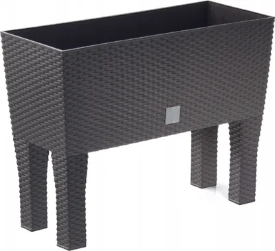 Produktbild von Prosperplast Blumenkasten RATO CASE HIGH Braun 80 cm
