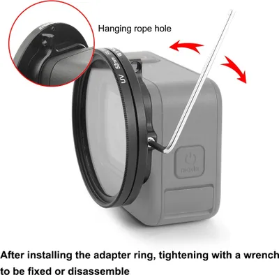 Immagine prodotto di Per GoPro HERO 9 PULUZ copertura di protezione dell'obiettivo con protezione UV NUOVO