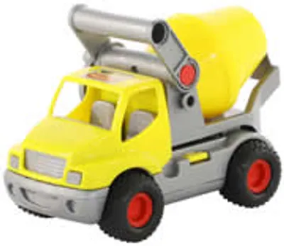 Produktbild von WADER ConsTruck Betonwagen Betonmischer Lastwagen LKW Baustelle gelb/silber