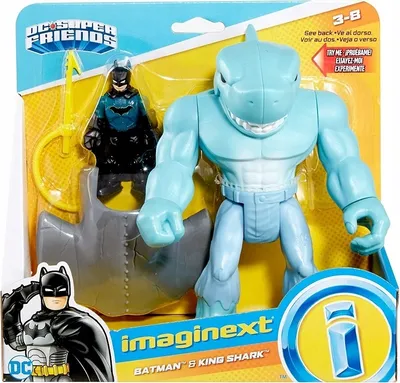 Zdjęcie produktu dla IMAGINEXT BATMAN I KRÓL REKINÓW GMP97 Fisher Price Figurki