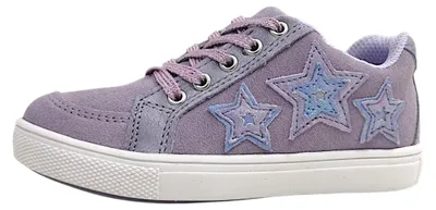 Image de S.Cool : Chaussures pour filles, chaussures basses à lacets, couleur violette, pour le quotidien