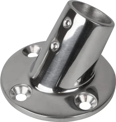 Image de Sea-dog Line 60º Pieds de rail ronds argent 7/8'' argent 7/8''