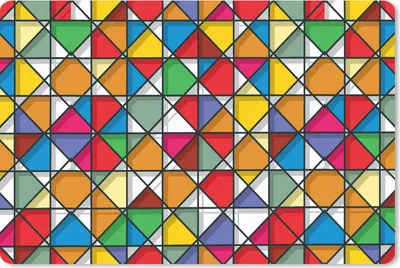 Produktbild von MuchoWow® Mauspad Mousepad Glas - Geometrie - Gestaltung 27x18 cm - Mousepads - Maus Mat - Pad - Mausunterlage - Büroartikel - Desk Matten