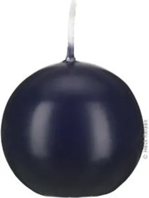 Produktbild von Kugelkerzen Dunkelblau Ø 50 mm, 16 Stück