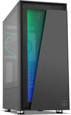 Immagine prodotto di Computer semi-tower ATX NOX Hummer Blaster LED RGB Nero