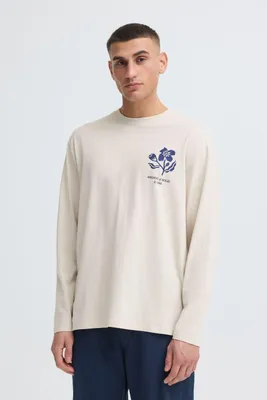 Produktbild von !Solid SDFulton Herren Longsleeve Langarmshirt Shirt 100% Baumwolle Casual Fit