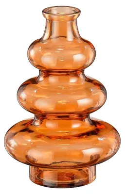 Obrázek produktu pro Váza Síra Recyklované Sklo Oranžová 22/14,5 Cm