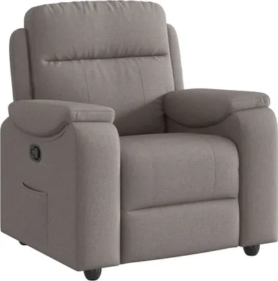 Zdjęcie produktu dla VidaXL 4015687, Tkanina, Szarobrązowy, Pianka, 110 kg, 960 mm, 990 mm