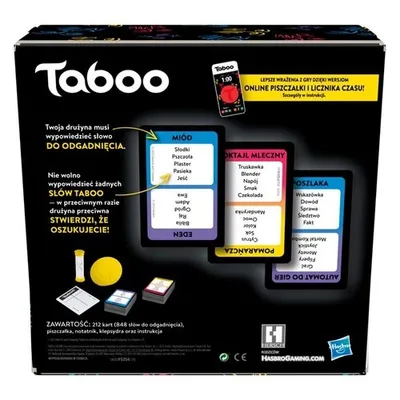 Zdjęcie produktu dla Gra towarzyska Taboo zgadywanie słów