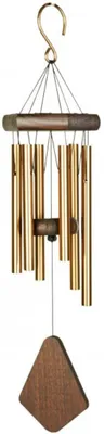 Produktbild von windspiel 35 cm Aluminium/Holz Bronze