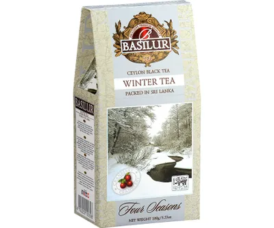 Zdjęcie produktu dla Basilur WINTER TEA herbata czarna ŻURAWINA - 100g
