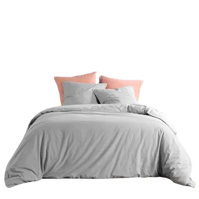 Obrázek produktu pro Bavlněné povlečení LINETTE, 240 x 220 cm, šedé