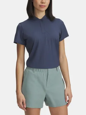 Image de Under Armour Damen Ua Drive Chill Ss Polo-T-Shirt 1389973-044__LG