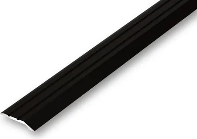 Produktbild von (11,32EUR/m) Ausgleichsprofil für geringe Höhenunterschiede 30 x 900 mm schwarz selbstklebend