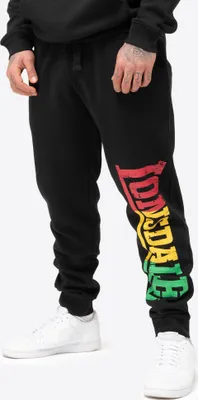 Immagine prodotto di Pantaloni da uomo in felpa regular fit SOUNDS TWO Black/Rainbow M Lonsdale