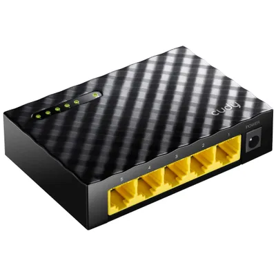 Produktbild von Switch Cudy GS105D, 5 portów, 10/100/1000, Auto-MDI/MDIX