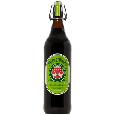Produktbild von Hirschkuss Kräuterlikör 38% Vol. 1 L Liter in der Bügelflasche
