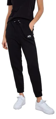 Produktbild von Alpha Industries Damen Basic Jogger Sl Wmn Jogginghose Für Frauen Hose, Schwarz,