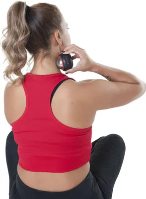 Produktbild von Pure2Improve Kalter Massageball Silbern und Schwarz