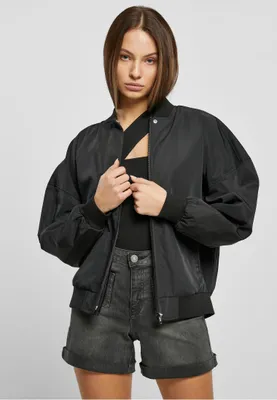 Zdjęcie produktu dla Urban Classics Ladies - Oversize Light Bomber Jacket - L