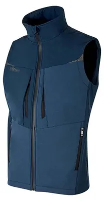 Image de GILET SOFTSHELL « BRIO » BLEU UPOWER, taille L
