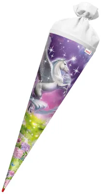 Produktbild von ROTH Schultüte "Magic Pegasus" rund 700 mm mit Effekt