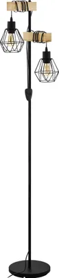 Immagine prodotto di Lampada da terra Eglo 44081 TOWNSHEND 5 2xE27 60 W nero/marrone
