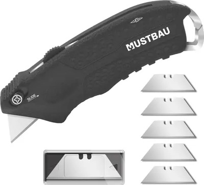 Produktbild von Mustbau Taschenmesser Klappmesser mit 5 SK5 Klingen