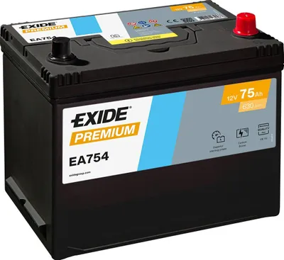 Produktbild von Exide EA754 Premium 12V 75Ah 630A Autobatterie