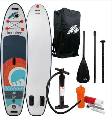 Produktbild von F2 Kinder Stand Up Paddle 2,5m lang, Breaker red 8,2"TOP Markenboard Neu