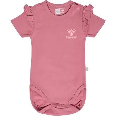 Produktbild von Hummel hmlTALYA RUFFLE BODY S/S - mesa rose, Größe:68
