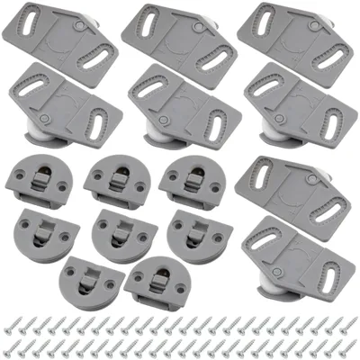 Produktbild von Set von 4 Rollensets für Schiebetüren von Möbeln inklusive Befestigungsmaterial