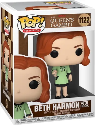 Produktbild von The Queen's Gambit - Beth Harmon with Rook 1122 - Funko Pop! - Vinyl Figur